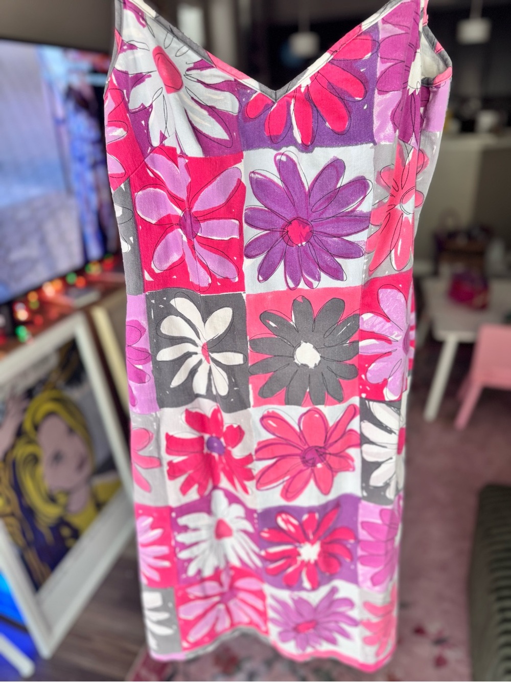 Moschino Pink, Purple Dress